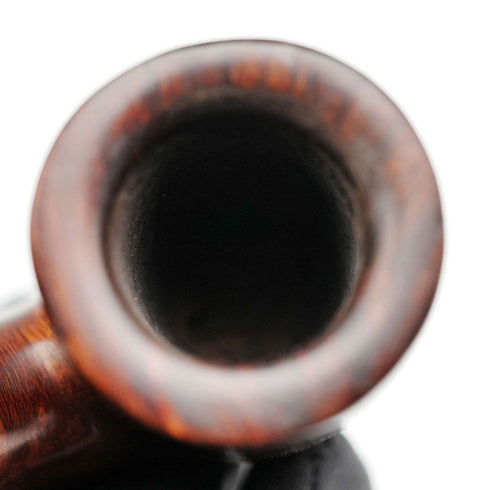 1912 British Antique AWC Smoking Pipe with Sterling Silver Decoration in Case
