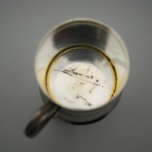 約1906年 英國古董鍍銀洗禮杯 Daniel&Arter