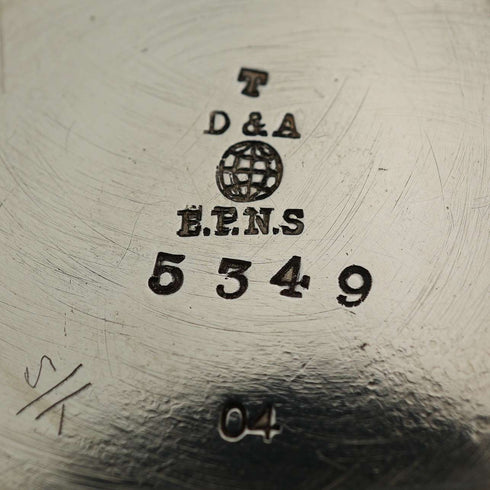 約1906年 英國古董鍍銀洗禮杯 Daniel&Arter
