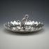 US Vintage Silver Plate Owl Sculpture Accessory Tray Reed & Barton