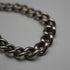 UK Antique Silver Plated Albert Chain with 1838 Sixpence Silver Fob