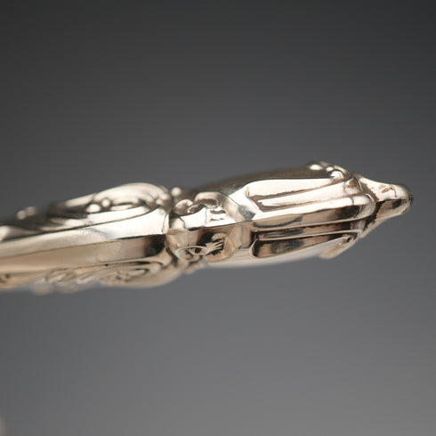 Late 19th Century English Antique Silver Plated Cutlery Set of 3 Pairs by Martin & Hall