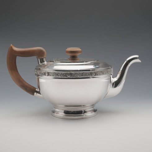 英國復古鍍銀裝飾藝術風格茶具 Viners