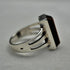 Vintage Belgian Tiger's Eye and 800 Silver Ring (US size 7.5)