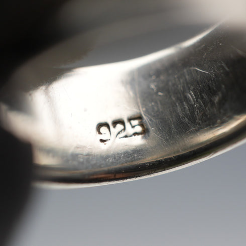 Vintage Sterling Silver Spinning Ring (Japan Size 10.5)