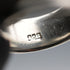 Vintage Sterling Silver Spinning Ring (Japan Size 10.5)