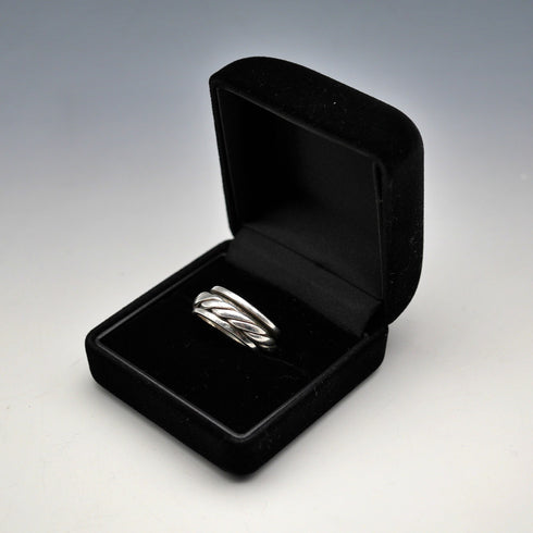 Vintage Sterling Silver Spinning Ring (Japan Size 10.5)