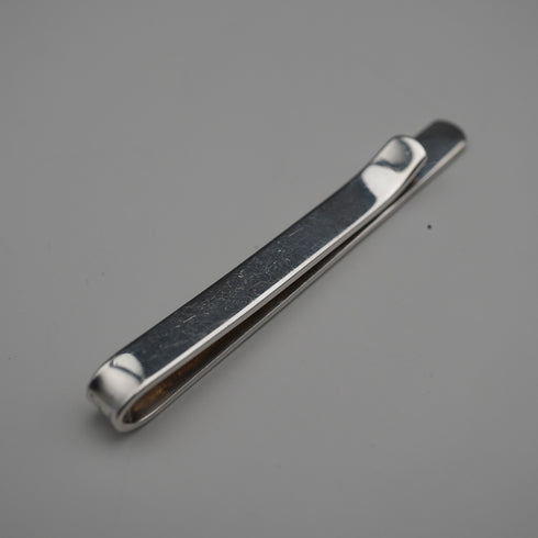 English Vintage Hallmarked Sterling Silver Tie Clip