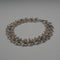 Vintage 835 Silver & Aquamarine Bracelet 15g