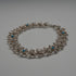 Vintage 835 Silver & Aquamarine Bracelet 15g