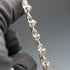 Vintage 835 Silver & Aquamarine Bracelet 15g