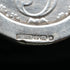 British Vintage Sterling Silver & 3 Pence Coin Bracelet 20g