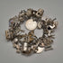 UK Vintage Silver Charm Bracelet 73g