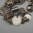 UK Vintage Silver Charm Bracelet 73g