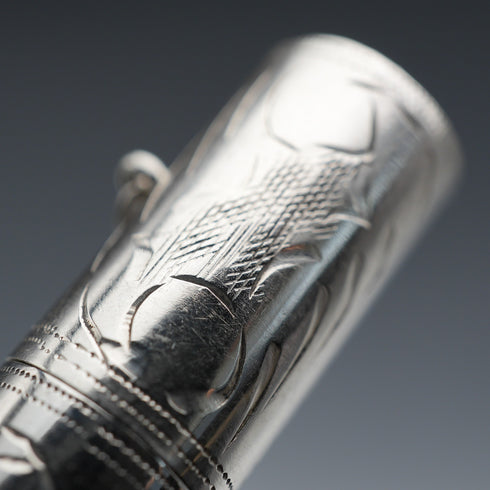 English Vintage Sterling Silver Needle Case by Mark Houghton Limited