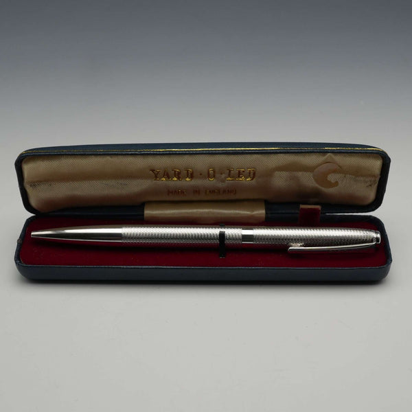 1976 UK Yard-O-Led Sterling Silver Ballpoint Pen in Case