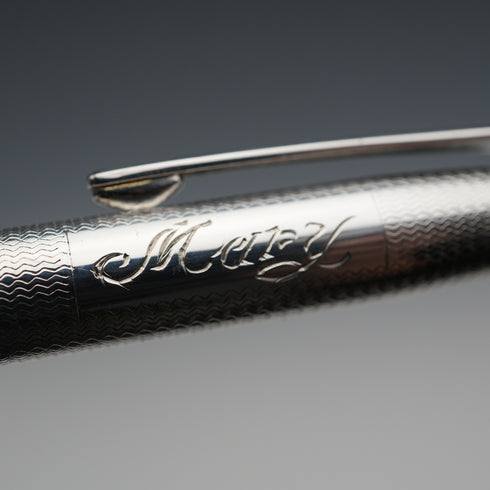 1976 UK Yard-O-Led Sterling Silver Ballpoint Pen in Case