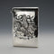 1899 British Antique Sterling Silver Card Case 47g William Neale