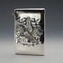 1899 British Antique Sterling Silver Card Case 47g William Neale