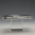 1899 British Antique Sterling Silver Card Case 47g William Neale