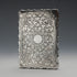 1882 British Antique Sterling Silver Card Case 61g George Unite