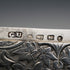 1882 British Antique Sterling Silver Card Case 61g George Unite