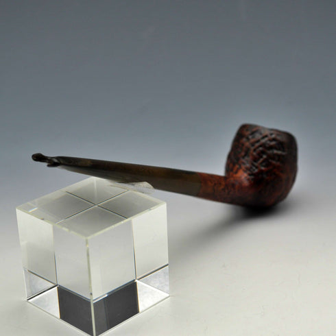 Early 20th Century British Vintage Dunhill Shell Briar Smoking Pipe - Damaged