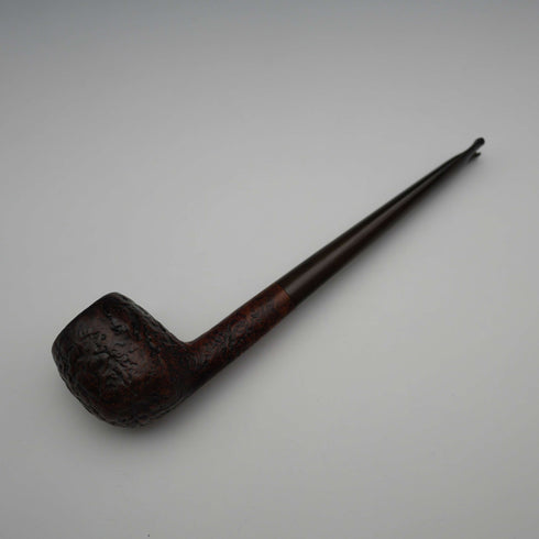 Early 20th Century British Vintage Dunhill Shell Briar Smoking Pipe - Damaged