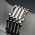 UK Vintage Sterling Silver Bargate Style Bracelet 13g Alistair Stewart Jewellers