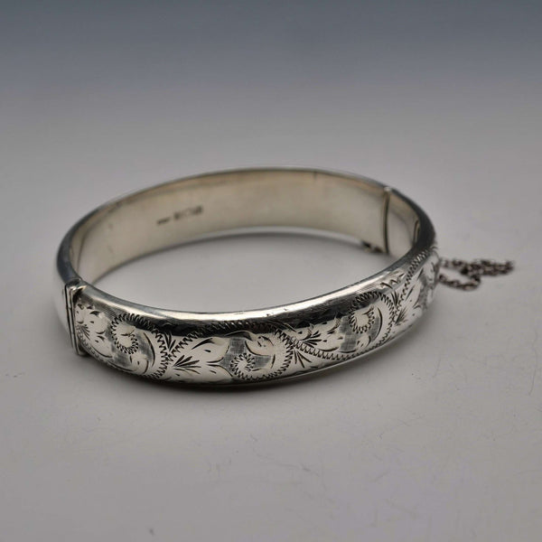 1975 British Vintage Sterling Silver Bracelet 20g B.Bros