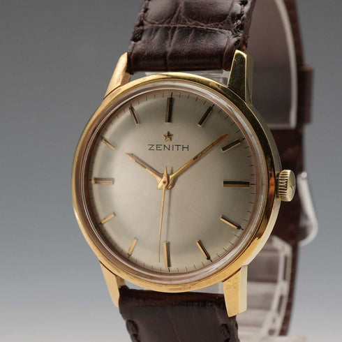 1965年頃 ゼニス Ref843A114 紳士用 機械式腕時計 Cal.2532 金張りケース 動作良好