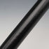 1908 British Antique Black Shaft Sterling Silver Rondelle Handle Walking Stick Cane 90cm J Howell
