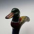 Vintage Black Shaft Painted Duck Handle Walking Stick Cane 87cm