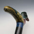 Vintage Black Shaft Painted Duck Handle Walking Stick Cane 87cm