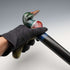 Vintage Black Shaft Painted Duck Handle Walking Stick Cane 87cm
