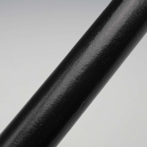 Vintage Black Shaft Rondel Handle Walking Stick Cane 83cm