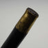 Vintage Black Shaft Rondel Handle Walking Stick Cane 83cm