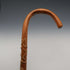 Vintage T-Shaft Dragon Decoration Bent Handle Walking Stick Cane 89cm