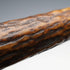 1895 British Antique Black Shaft Sterling Silver Embellished Antler Handle Walking Stick Cane 90cm