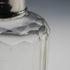 1901 English Antique Sterling Silver Lid Cut Glass Bottle