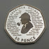 UK "Sherlock Holmes" 50 Pence Commemorative Silver Coin, Royal Mint with Case and Certificate