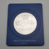 1977 Queen Elizabeth II Silver Jubilee Cook Islands $25 Commemorative Silver Coin, 49g, Franklin Mint, with case and certificate