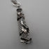 Vintage Moveable Clown Charm Sterling Silver Pendant with Sterling Silver Necklace 6.4g