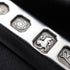 1976 English Vintage Solid Silver Ingot Pendant with Solid Silver Chain, Total 32.6g