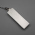 1976 English Vintage Solid Silver Ingot Pendant with Solid Silver Chain, Total 32.6g