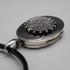 Antique Sterling Silver Locket Pendant with Leather Necklace 15.5g