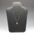 Vintage Gold Plated Sterling Silver & Zirconia Pink Flamingo Pendant with Sterling Silver Necklace, Total 4.5g