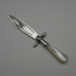English antique mother-of-pearl handle, sterling silver blade, sword-shaped bookmark by Crisford & Norris