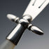 English antique mother-of-pearl handle, sterling silver blade, sword-shaped bookmark by Crisford & Norris