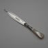 1907 British Antique Mother-of-Pearl Handle Sterling Silver Blade Bookmark by Crisford & Norris